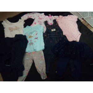 9 M baby girl lot